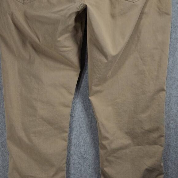 AG ADRIANO GOLDSCHMIED Tan The Tellis Modern Slim Italian Jeans sz 34x34 28" Ins - Picture 7 of 12